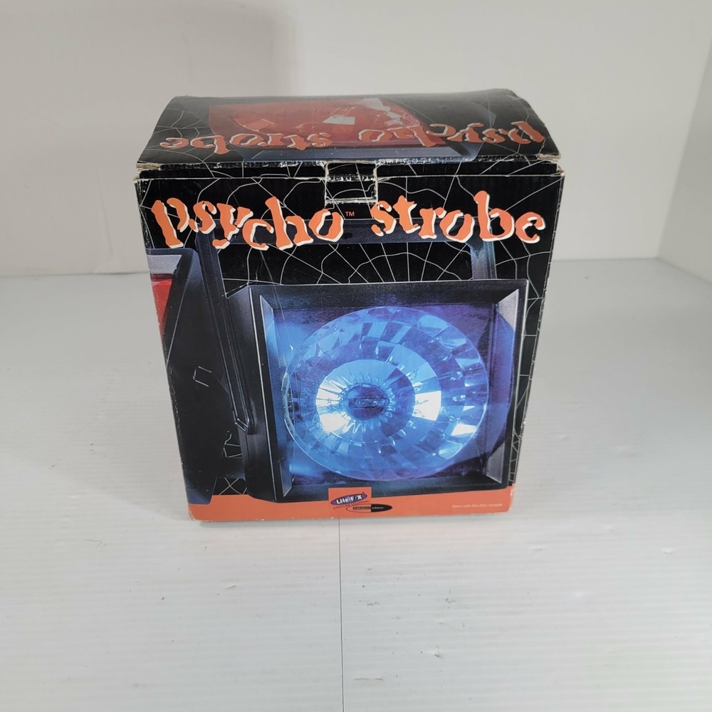 Lite F/X MME Translucent Psycho‎ Strobe Lite Model 1821 Tested Working - Picture 2 of 7
